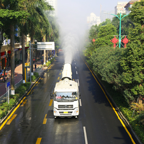 松崗市政抑塵作業